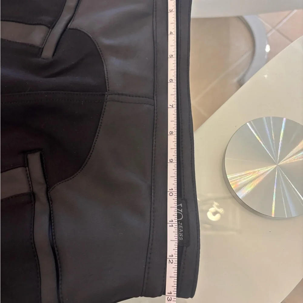 Women's Hot Black Leatherette Pants - Picture 9 of 9